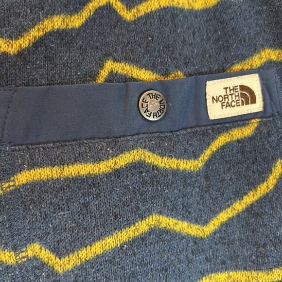 THE NORTH FACE Men’s Printed Gordon Lyons Warm Pants blue/yellow size small - Picture 8 of 12
